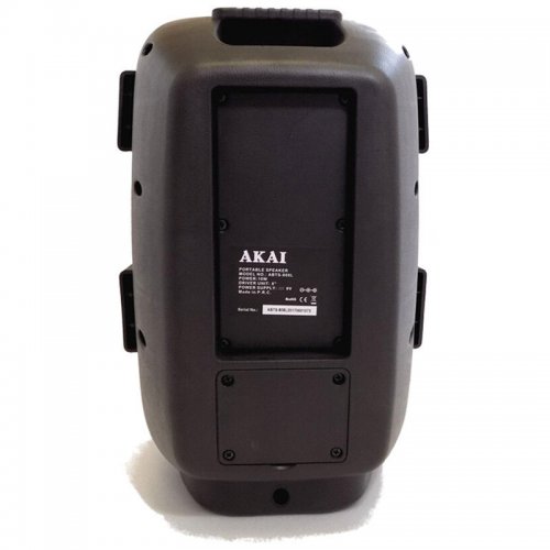 Akai ABTS-808L Φορητό ηχείο Bluetooth με LED, USB, Aux-In και μικρόφωνο – 10 W