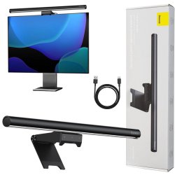 Baseus I-Wok2 Monitor Light Bar με Touch Panel Black (DGIW000101) (BASDGIW000101)