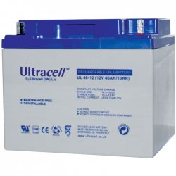 Ultracell UL40-12 Μπαταρία UPS με Χωρητικότητα 40Ah και Τάση 12V