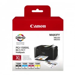 Canon Μελάνι Inkjet PGI-1500MPK XL (BK,C,M,Y) (9182B004) (CANPGI-1500MPK)