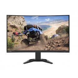 LENOVO Monitor G32qc-30 Gaming 31.5'' QHD VA Curved, Slim Bezel, HDMi,Display Port,  AMD FreeSync Premium, Height adjustable, Sp