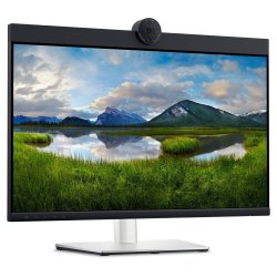 DELL Monitor P2424HEB VIDEO CONFERENCING 23.8'' , FHD IPS, HDMI, DisplayPort, USB-C, RJ-45, Webcam, Height Adjustable, Speakers,