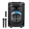 Akai ABTS-15 Pro Volcano Μαύρο φορητό Party speaker τρόλεϊ με Bluetooth, USB, SD, AUX, FM, LED, AWS με τηλεχειριστήριο, 2 ασ. μι