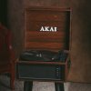 Akai ATT-101 BT Πικάπ βαλίτσα με πόδια, Bluetooth in/out, εγγραφή και αναπαραγωγή από USB/SD, Aux-In, ενσωματωμένα ηχεία και προ
