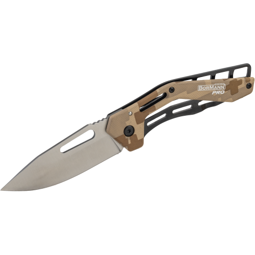 BORMANN Pro BHT7590 Σουγιάς Ανoξείδωτος Σε Χρώμα Παραλλαγής, 194mm, Ατσάλινη Λαβή