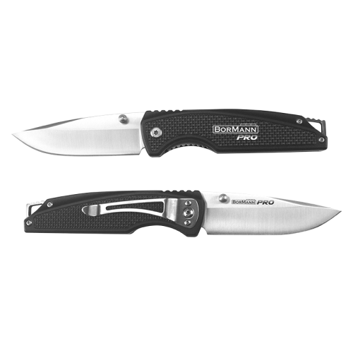 BORMANN Pro BHT7593 Σουγιάς Σε Μαύρο Χρώμα ,188mm ,Λαβή Αλουμινίου