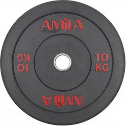 Δίσκος AMILA Black R Bumper 50mm 10Kg