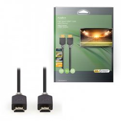 Nedis HDMI 1.4 Cable HDMI male - HDMI male 15m Μαύρο