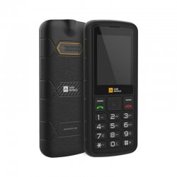 AGM M9 Μαύρο αδιάβροχο κινητό τηλέφωνο ανθεκτικό σε πτώση IP68/IP69K, Dual Sim με Bluetooth, USB, SD, FM, 4G, οθόνη 2.4"-3.5W
