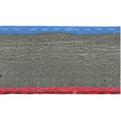 Δάπεδο Προστασίας EVA Διαμάντι 100x100cm 2,5cm Κόκκινο-Γκρι-Μπλε