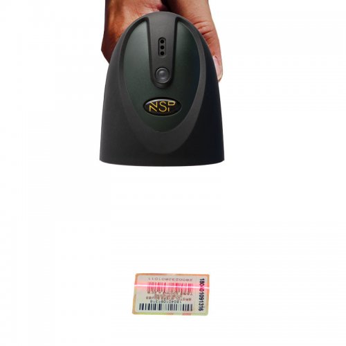 NSP BS01 Μαύρο Barcode scanner USB (8269004) ενσύρματο χειρός