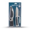 BORMANN Pro BHT7595 Μαχαίρι Σε Μαύρο Χρώμα ,220mm, Υφασμάτινη Θήκη