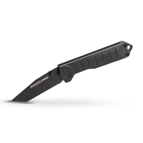 BORMANN Pro BHT7592 Σουγιάς Σε Μαύρο Χρώμα ,166mm ,Μαύρη Λάμα,Λαβή Αλουμινίου