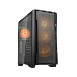 CC-COUGAR Case UNIFACE RGB Middle ATX Black USB 3.0