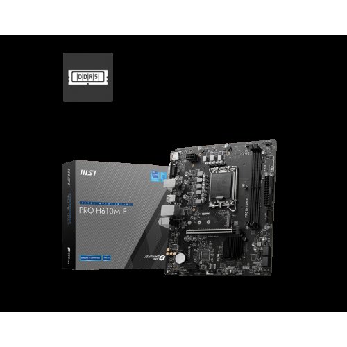 MSI PRO H610M-E Motherboard Micro ATX με Intel 1700 Socket