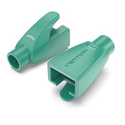 VENTION RJ45 Strain Relief Boots Green PVC Type 50-Pack (IODG0-50) (VENIODG0-50)