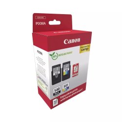 Canon Μελάνι Inkjet PG 540 & CL 541 Black & Colour + Photo Paper 50sh Carton Pack (5225B013) (CANPG-540VPCP)