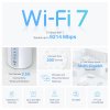 TP-LINK Deco BE65 BE9300 Whole Home Mesh WiFi 7 System 2 Pack