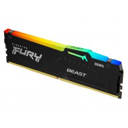 KINGSTON Memory  KF560C30BBA-16 FURY Beast Black RGB DDR5, 6000MT/s, 16GB