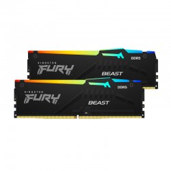 RAM 64GB 5200MT DDR5 Kit2 FURY Beast RGB