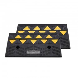 Σετ Ελαστικές Ράμπες Parking Πεζοδρομίου 15T 12.7 cm 2 τμχ VEVOR 