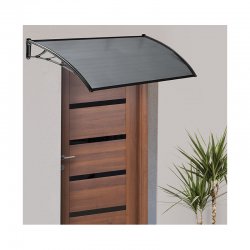 Πλαστικό Κιόσκι - Τέντα Πόρτας Εισόδου 80 x 150 cm Χρώματος Λευκό SPM 30060099