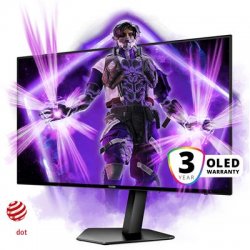 AOC AG276QZD computer monitor 67.3 cm (26.5'') 2560 x 1440 pixels Quad HD OLED Black