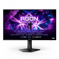 AOC AG276QZD computer monitor 67.3 cm (26.5'') 2560 x 1440 pixels Quad HD OLED Black