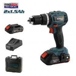 BORMANN Pro BBP5144 Σετ Δραπανοκατσάβιδο Compact,Brushless μπαταρίας 20V,Li-Ion με 2 Ταχύτητες BORMANN Pro BBP5144