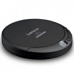 LENCO Φορητό CD/MP3 player με αντικραδασμική προστασία, σε μαύρο χρώμα CD-200