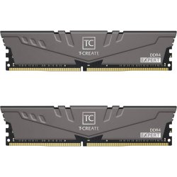 TeamGroup Μνήμη RAM DDR4 32GB KIT 2x16GB PC 3200 T-Create Expert OC10L  (TTCED432G3200HC16FDC01)