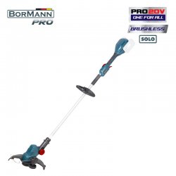 BORMANN Pro BBP4550 Θαμνοκοπτικό Μπαταρίας Βrushless 40V,(2x20v),Li-Ion,30cm Mεσινέζα, SOLO