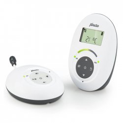 ALECTO Full Eco DEC Ασύρματη ενδοεπικοινωνία (baby monitor) με οθόνη, προεγκατεστημένα νανουρίσματα και δυνατότητα αμφίδ DBX-125