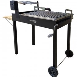 Bormann Elite BBQ1980 Ψησταριά Ρυθμιζόμενη με Σούβλα Αντικριστού 55x41cm