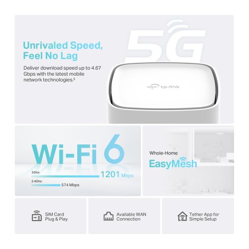 TP-LINK Archer NX200 5G AX1800 Gigabit Router