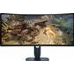 Alienware AW3425DWM computer monitor 86.4 cm (34'') 3440 x 1440 pixels Wide Quad HD LCD Black, Blue