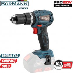 Bormann Pro BBP5143 Κρουστικό Δραπανοκατσάβιδο Μπαταρίας Solo Brushless 20V Bormann Pro BBP5143 Κρουστικό Δραπανοκατσάβιδο Μπαταρίας Solo Brushless 20V