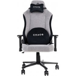 Monarch Gear Chaos Υφασμάτινη Καρέκλα Gaming με Ρυθμιζόμενα Μπράτσα Cloud Gray Monarch Gear Chaos Υφασμάτινη Καρέκλα Gaming με Ρυθμιζόμενα Μπράτσα Cloud Gray