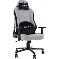Monarch Gear Chaos Υφασμάτινη Καρέκλα Gaming με Ρυθμιζόμενα Μπράτσα Cloud Gray Monarch Gear Chaos Υφασμάτινη Καρέκλα Gaming με Ρυθμιζόμενα Μπράτσα Cloud Gray