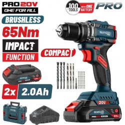 Bormann Κρουστικό Δραπανοκατσάβιδο Μπαταρίας Brushless 20V Bormann Κρουστικό Δραπανοκατσάβιδο Μπαταρίας Brushless 20V