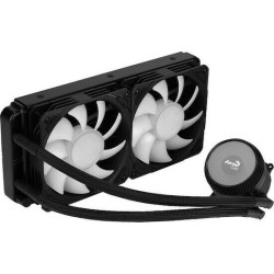 Aerocool Mirage L240 Υδρόψυξη Επεξεργαστή Διπλού Ανεμιστήρα 120mm για Socket AM4/1200/115x με RGB Φωτισμό