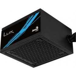 Aerocool LUX 550W Μαύρο Τροφοδοτικό Υπολογιστή Full Wired 80 Plus Bronze