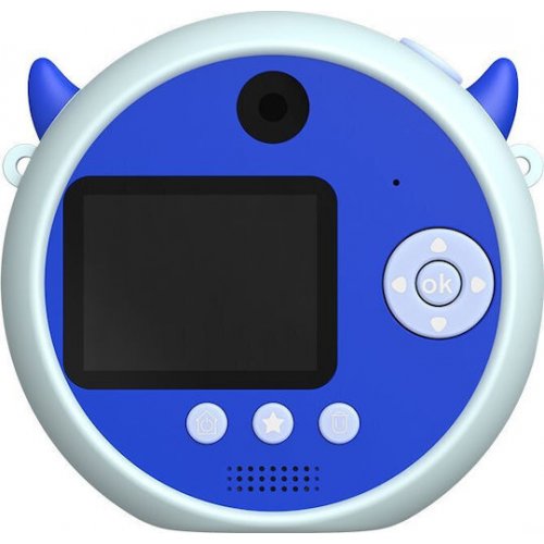 Kiddoboo FotoFun Instapic Compact Φωτογραφική Μηχανή Μπλε