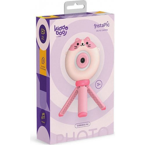 Kiddoboo FotoFun Instapic Compact Φωτογραφική Μηχανή Ροζ