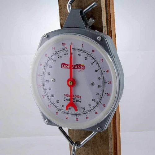 Bormann DS1100 Αναλογική Επαγγελματική Κρεμαστή Ζυγαριά με Ικανότητα Ζύγισης 100kg και Ακρίβεια 100gr