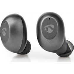 Nedis HPBT5056GY In-ear Bluetooth Handsfree Ακουστικά με Θήκη Φόρτισης Γκρι