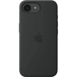 Apple Silicone Case Back Cover Σιλικόνης Μαύρο (iPhone 16e)