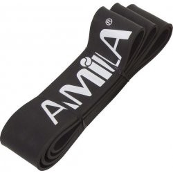 AMILA Λάστιχο Γυμναστικής Loop Πολύ Σκληρό Μαύρο 1.04m