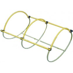 AMILA Αξεσουάρ Πισίνας Στεφάνια Πισίνας σε Σχήμα Τούνελ από Πλαστικό Κίτρινο