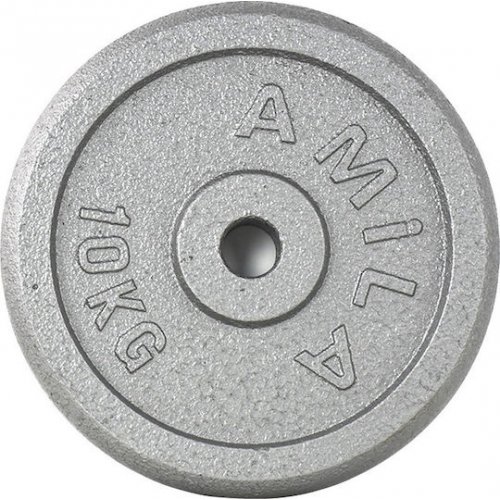 AMILA Δίσκος Μεταλλικός 1 x 10kg Φ28mm